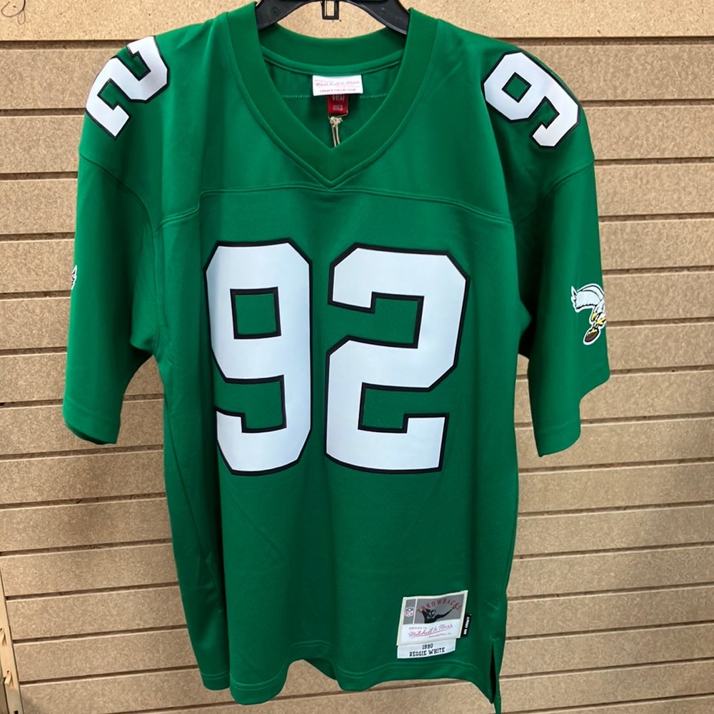 Mitchell & Ness Green Jersey with White Details